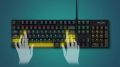 P-H-I-L-I-P-S G404 ESPORTS Mechanical Gaming Keyboard RGB Blue Switch Rainbow Light  SPK8404 USB Wired Keyboard. 