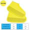 Waterproof Silicone Shoe Covers M/L Reusable Non-Slip Rain Boots Unisex Sneakers Protector For Outdoor Rainy Day Shoes Cover.