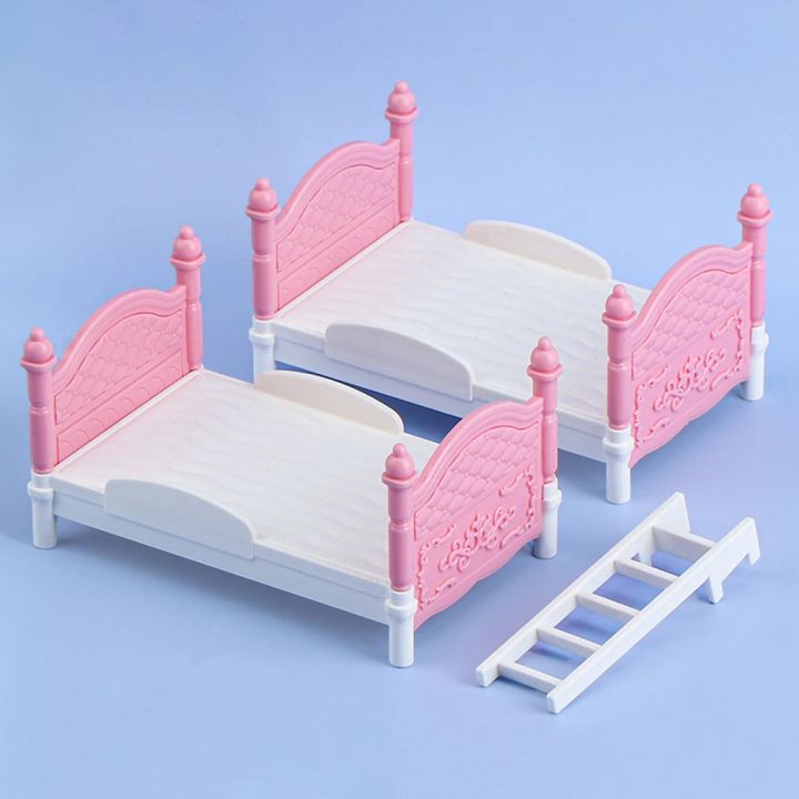 Miniature%20Dollhouse%20Double%20Bed%20Bedroom%20Decorative%20Toy%20Dollhouse%20Accessories%20Miniature%20Items%20Household%20Furniture%20Model%20Play%20House%20-%20Image%203