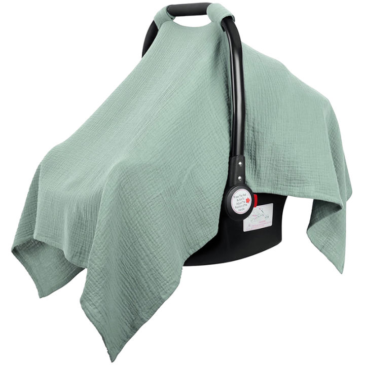Car%20Seat%20Cover%20for%20Babies%20Soft%20Breathable%20Muslin%20Cotton%20Stroller%20Covers%20for%20Boys%20and%20Girls%20Fits%20Most%20Strollers%20Baby%20Car%20Seats%20-%20Image%207