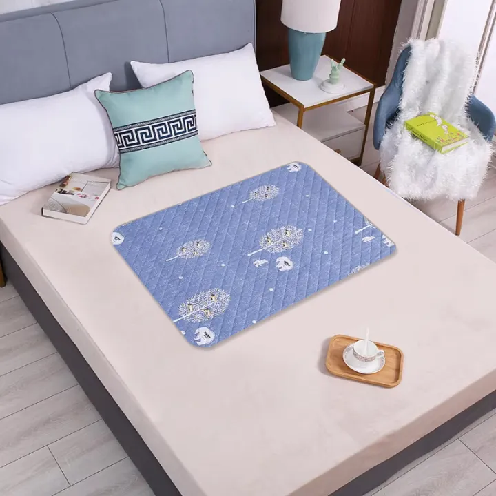 Waterproof%20Washable%20Mattress%20Urine%20Mat%20for%20Baby%20Toddlers%20Cute%20Cartoon%20Bed%20Protector%20Diaper%20Bedding%20Urine%20Pads%20Cloth%20Breathable%20-%20Image%203