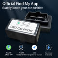 Mini GPS Tracker For Car OBD2 Locator For Apple Find My ITag OBD GPS Monitor Tracker Vehicle Anti-lost Free App. 