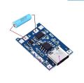 TP4056 Type C 5V 1A 18650 Lithium Battery Charger Module With Protection Dual Functions TP 4056 Charging Module [1piece]. 