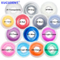 KUCUDENT Dental Orthodontic Elastic Power Chain For Braces Band Ultra Powerchains Long/Short/Continuous Ortho Materials.