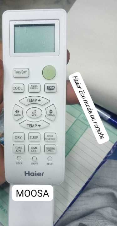 Haier Ac Eco Mode Remote / Haier AC Remote