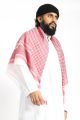 Premium Quality Arabic Red white Shemagh headscore for Men's. 