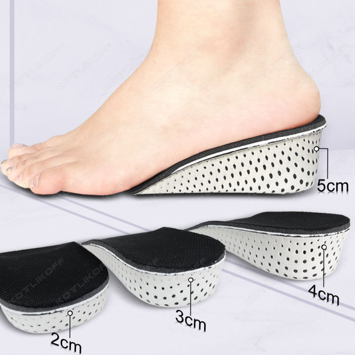 Height%20Increase%20Half%20Shoe%20Insoles%20Heel%20Insert%20Sport%20Cushion%20EVA%20Memory%20Foam%20Heel%20Lifting%202/3/4/5CM%20Taller%20Invisible%20Heighten%20Pad%20-%20Image%202