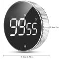 Magnetic Kitchen Timer Digital Timer Manual Countdown Alarm Clock Mechanical Cooking Timer Cooking Shower Study Stopwatch. 