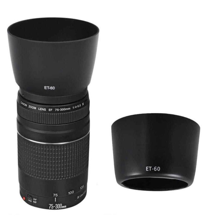 Lens%20hood%20ET-60%20for%20Canon%2075-300%20zoom,55-250%20is%20ll%20zoom%20-%20Image%202