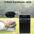 RETEKESS PR15 FM AM NOAA Emergency Pointer Tuning Radio Mini Handheld Radio Portable Pocket Radio Receiver With Weather Warning. 