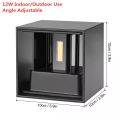 Indoor Wall Lamp Living Room Bedside Stair Light Aluminium Waterproof IP65 Balcony Sconce LED Wall Light Porch Lamp for Deco. 