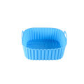 1PC Square Silicone Air Fryer Basket Reusable High Temperature Resistant Easy to Clean Air Fryer Grill.