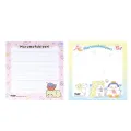 Note 8.5x8.3 M. (no self-adhesive) 100 sheets 88100 Sanrio Kitty Gudetama Marumo (Assorted) 1 piece. 
