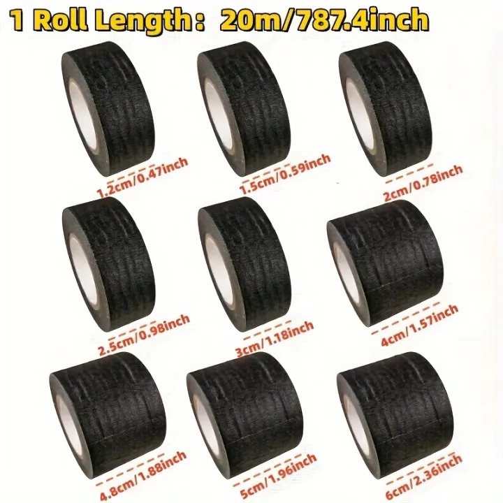 1roll%20Black%20Paint%20Tape%20Multi-Surface%20Masking%20Tape%20Easy%20Removal%20Tape%20For%20Security%20Wall%20Crafts%20Art%20Construction%20Renovation%20Home%20-%20Image%203