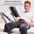 Tablet Stand Holder for Bed Rotatable Phone Stand for 4-12.9" iPad Pro Tab Pad Tablet Adjustable Holder Long Arm.