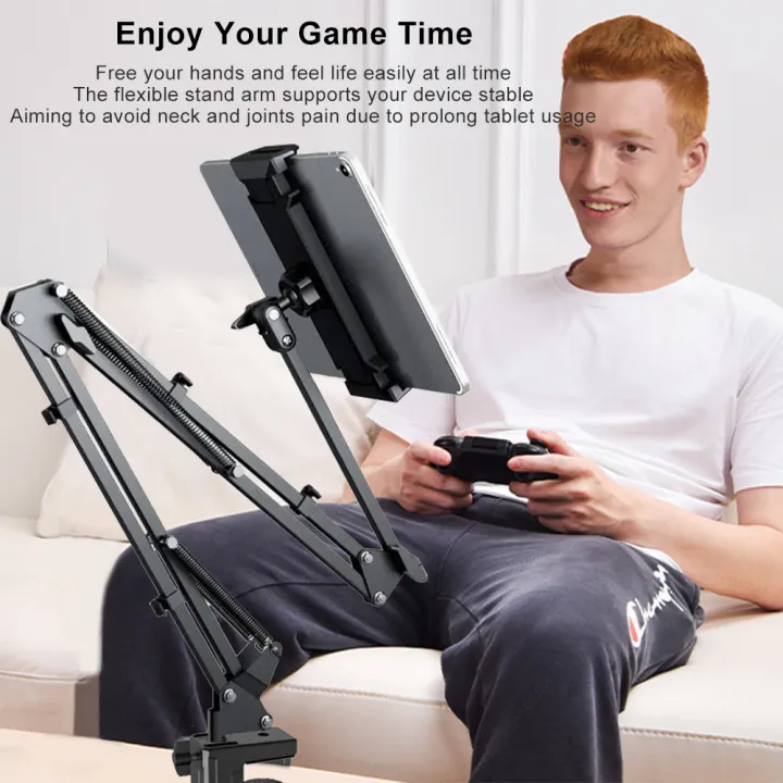 Tablet%20Stand%20Holder%20for%20Bed%20Rotatable%20Phone%20Stand%20for%204-12.9"%20iPad%20Pro%20%20Tab%20%20Pad%20Tablet%20Adjustable%20Holder%20Long%20Arm%20-%20Image%206