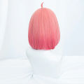 HAIRJOY Synthetic Hair SPY FAMILY Anya Forger Cosplay Wigs Women Short Bob Straight Pink Teen Adults' Anime Wig.