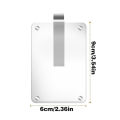 1pcs 2pcs Photo Car Visor Clip Photo Car Decoration Polaroid Photo for Car Couples Gift Valentine's Day gift Wallet Photo Holder. 