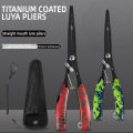 Functional Fishing Pliers Made of Stainless Steel, Wire Cutters, Hook Remover, Anti-Rust Coating, Fishing Tools.. 
