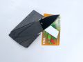Credit Card size thin folding outdoor campaign and personal security.