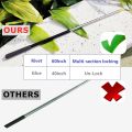 RV Awning Opener Puller Reach Rod Pole for Tent Shelter Camper Canopy, Extends from 16" to 60" with Multi-Section Locking. 