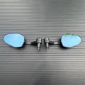 Motorcycle CNC Rear View Side Mirrors Handle Bar End Mirror Fit For Ducati Monster 695 696 796 797 821 1100 1200 1200S 1200R S2R. 