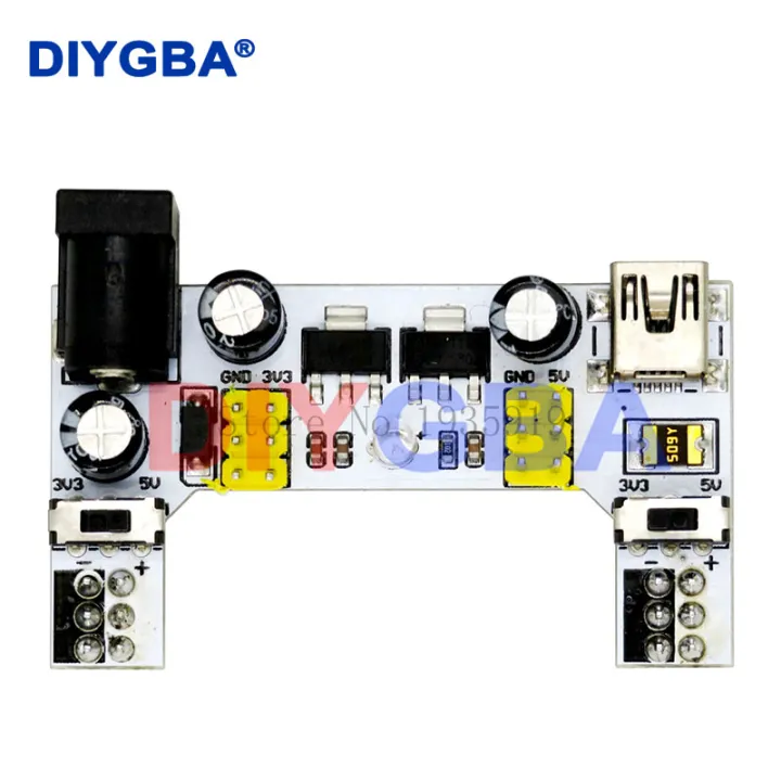 MB102 DC 7-12V MINI USB Interface Breadboard Power Supply Module MB-102 ...