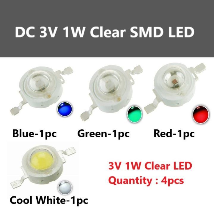 1W LED 100-120LM LED Bulb IC SMD Lamp Light High Power 1W LED Lamp bead ...