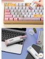 Keyboard Cleaning Brush Airpods Pro Cleaning Kit 7 in 1 Multifunction Keyboard Cleaning Kit Headphone Cleaning Brush Soft Brush Keyboard Caps
multicolor. 