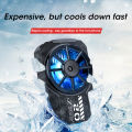 DLA2 Portable Mobile Phone Radiator Phone Cooling Fan For PUBG. 