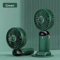 X5 Mini Fan Portable Fan Rechargeable Fan LDC USB Fan Hand Fan Mini Electric Fan For Student. 