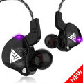 Original QKZ AK6 Copper Driver HiFi Wired Earphone Race Sport Headphone Bass Stereo Headset Music Earbuds 3.5MM In Ear With Mic. 