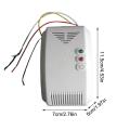 Propane Butane Sensor 12V Gas Detector Sensor Alarm LPG Natural Motor Home Camper Marine LED Flash Alarm Sound. 