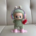 For/Cloth  Latest Labubu Ski Snowboard Shoes Bracelet Mini Ature Cup Props Colorful And Fashionable Labubu Headphones. 