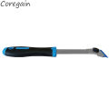 Long-handled metal cleaning tool; Steel plastic blade; Sticker remover; Car window cleaning.. 