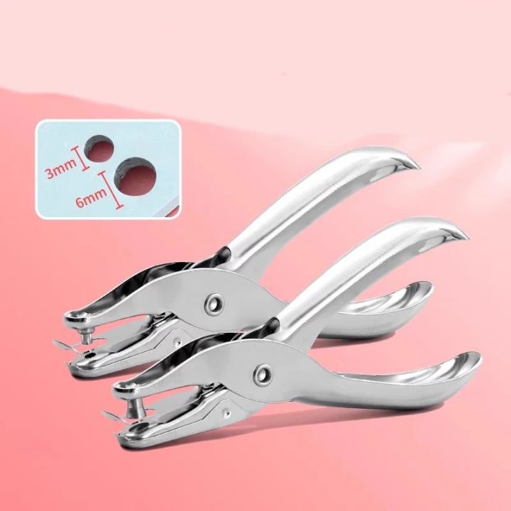 3/6MM%20Punching%20Machine%20Round%20Hole%20Paper%20Stationery%20Loose-leaf%20Book%20Document%20Binding%20Punching%20Cute%20Manual%20and%20Handcrafted%20-%20Image%202