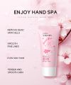 Cherry Blossom Honey Milk Hand Wax Moisturizing Hand Mask Exfoliating Dead Skin Nourishing Smoothing Dry Rough Hands Repair.