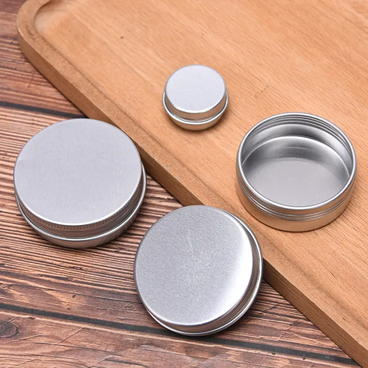 5Pcs%20Aluminum%20Mini%20Round%20Tin%20Metal%20Container%20Bottles%20Storage%20Jar%20Screw%20Lids%20Box%20-%20Image%205