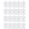 20/5pcs Travel Portable Size Refillable Empty Squeeze Pouch Stand Up Spout Pouch Refillable Face Cream Squeezable Bags Leakproof.