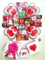 Chocolate gift box , chocolate explosion gift box , birthday anniversary valentine gift for lover. 