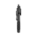Dcmonster 360 degree rotating selfie stick wireless Bluetooth connection convenient removable remote compatible with all phones built-in tripod with 1/4 head for GoPro camera. 