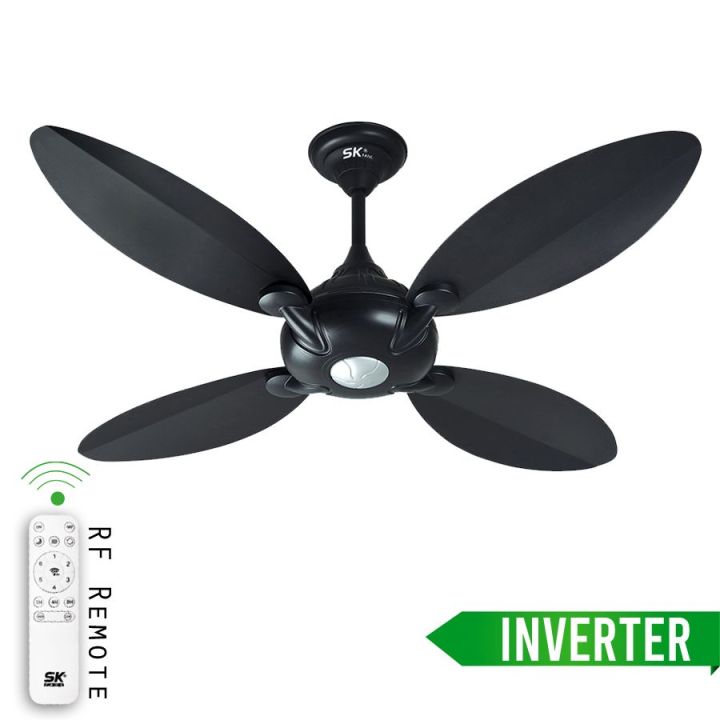 sk fan new model four blade remote control copper winding | Daraz.pk