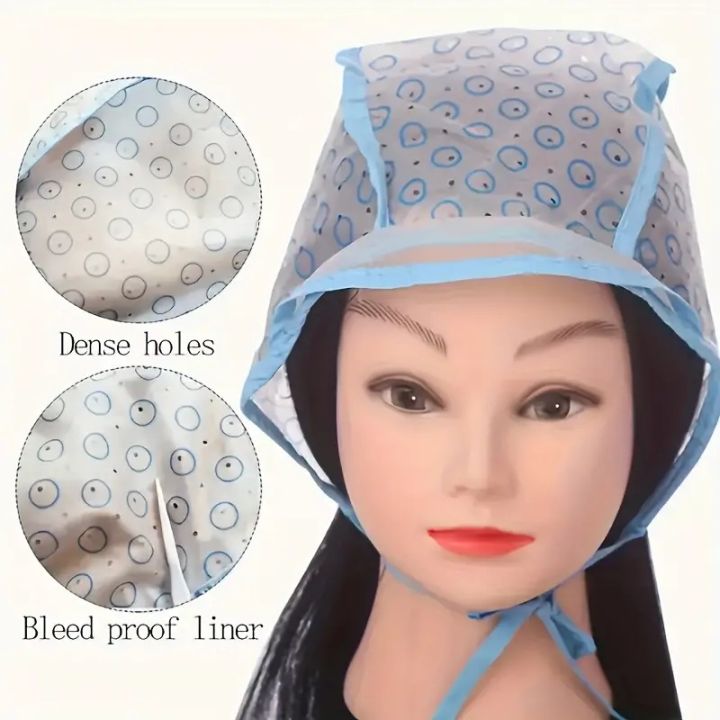 Professional%20Salon%20&%20Home%20Use%20Hair%20Highlighting%20Cap%20with%20Built-in%20Crochet%20Hook%20-%20Reusable%20Hair%20Dyeing%20cape%20-%20Image%203