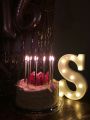 Alphabet Letter LED Night Light Outdoor Home Decor And Club Wedding Wall Decor.