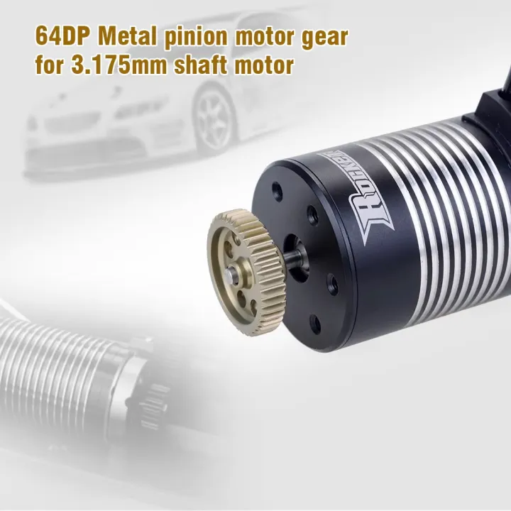 64DP%203.175mm%2021T-25T%2026T-30T%2031T-35T%2036T-40T%2041T-45T%2046T-50T%20Aluminum%20Alloy%20Metal%20Pinion%20Motor%20Gear%20for%201/10%20RC%20Model%20Car%20Motor%20-%20Image%207