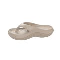Thick Platform EVA Flip Flops For Women 2026 Summer Clip Toe Non Slip Beach Sandals Woman Comfortable Soft Sole Cloud Slippers.