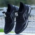 Men Shoes Slip on Fashion Yez Sneakers Male Sport Running Shoes Breathable Training Walking Tennis Sport Shoes. 