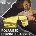 SCVCN Polarized Night driving glasses Fishing Glasses Cycling Equipment Outdoor Sports MTB Bike Bicycle Eyewear Camping running. 
