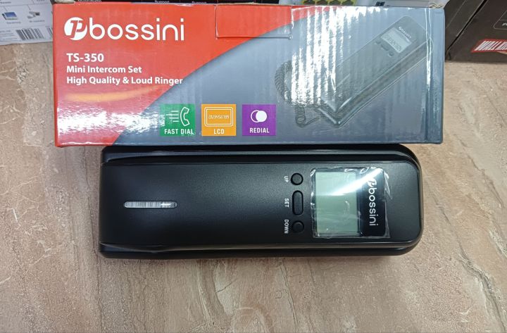 PREMIUM%20QUALITY%20BOSSINI%20TS-350%20MINI%20INTERCOME%20TELEPHONE%20SET%20WITH%20HIGH%20QUALITY%20&%20LOUD%20RINGER%20AND%20LED%20DISPLAY(HEAVY%20DUTY)%20-%20Image%202