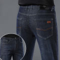 2025 New Fashion Men's Casual Black Blue Cotton Jeans Classic Style Male Denim Trousers Stretch Slim Fit Pants Plus Size 28-40. 